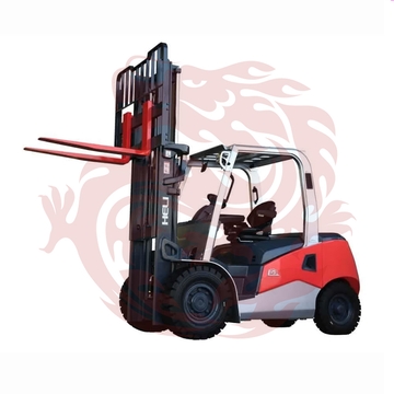 Газовый погрузчик 5,5 т HELI CPYD55G3