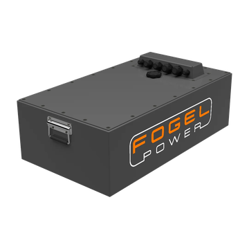 Литий-ионный тяговый аккумулятор для гольф-кара 72V 230Ah Fogel Power, 950x360x251мм