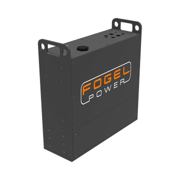 Литий-ионный тяговый аккумулятор для штабелера 25,6V 230Ah Fogel Power, 621х209х627 мм