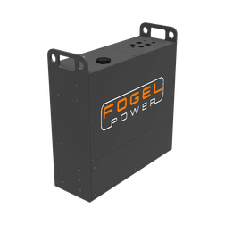 Литий-ионный тяговый аккумулятор для электротележки 25,6V 230Ah Fogel Power, 621х209х627 мм