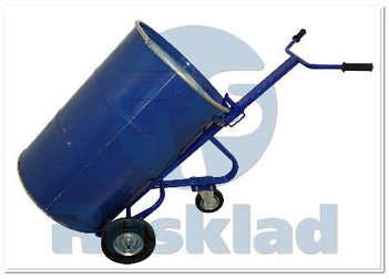 Бочкокат. Тележка для транспортировки металлических бочек КБ-1