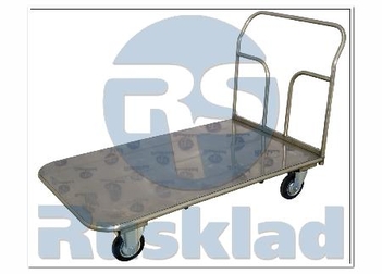 Тележка грузовая четырехколесные из нержавеющей стали ТП-НЖ